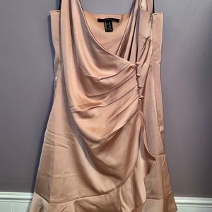 Forever21 pink satin dress